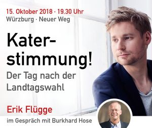 Lesung mit Erik Flügge und Hochschulpfarrer Burkhard Hose