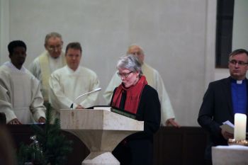 Mit einem Pontifikalgottesdienst mit Bischof Dr. Franz Jung hat die Gemeinschaft Sant'Egidio am Montagabend, 3. Dezember, in der Würzburger Seminarkirche Sankt Michael ihr 50. Gründungsjubiläum gefeiert.