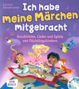 Das Buch "Ich habe meine Märchen mitgebracht" enthält eine Begleit-CD und ist für die integrative Arbeit mit Flüchtlingskindern in Kindertageseinrichtungen und Grundschule konzipiert. 