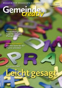 Themen der Inklusion und Barrierefreiheit stehen im Mittelpunkt der neuesten Ausgabe der Zeitschrift "Gemeinde creativ".