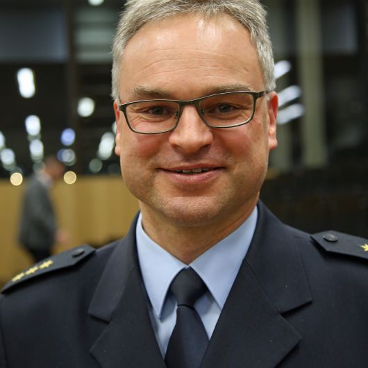 Polizeidirektor Dr. Sven Schultheiß, Leiter der Bundespolizeiinspektion Würzburg