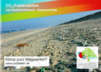 "Klima zum Wegwerfen?" lautet das Thema der CO2-Fastenaktion 2019 der Kirchlichen Jugendarbeit (kja) und der Jugendverbände in der Diözese Würzburg.