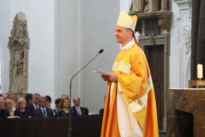 Bischof Dr. Franz Jung dankte allen Menschen im Bistum Würzburg für den "gemeinsamen Aufbruch" im vergangenen Jahr.