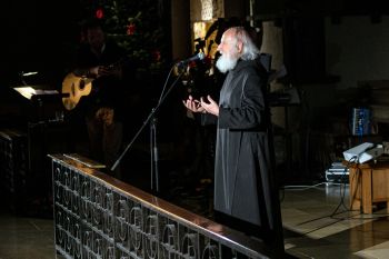 "Das alles ist nicht mein Verdienst, das ist Gnade", sagte Benediktinerpater Dr. Anselm Grün anlässlich des Symposiums zu seinem 75. Geburtstag.