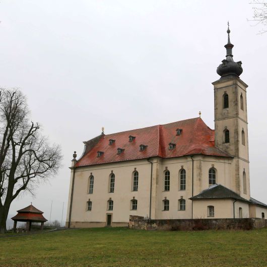 Die Wallfahrtskirche von Limbach (Landkreis Haßberge).
