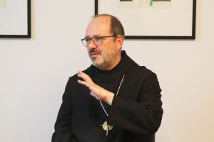 Benediktinerabt Michael Reepen: "Bei uns ist der Advent wirklich eine stille Zeit."