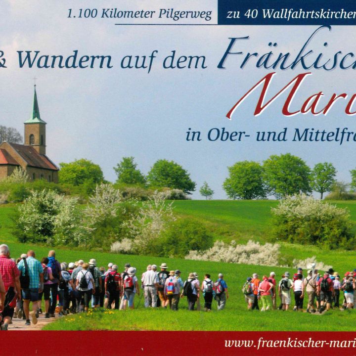 Ein neuer Pilgerführer listet die 40 Marienwallfahrtsorte im Erzbistum Bamberg auf, die Teil des Fränkischen Marienwegs sind, und beschreibt die Laufstrecken dazwischen. 