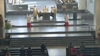 Bischof Dr. Franz Jung feierte anlässlich des Josefstags einen Pontifikalgottesdienst im Kiliansdom.