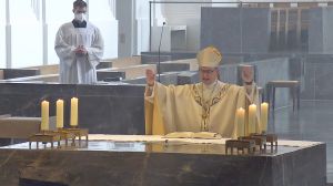Bischof Dr. Franz Jung feierte anlässlich des Josefstags einen Pontifikalgottesdienst im Kiliansdom.