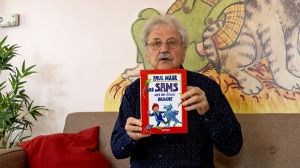 In der neuen virtuellen Reihe "Vorlesezeit" ist unter anderem Paul Maar mit seinem Buch "Das Sams und der blaue Drache" zu Gast.