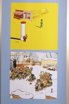 Wer kennt nicht die Titelbilder von "Emil und die Detektive" oder dem "Fliegenden Klassenzimmer"? Den jüdischstämmigen Illustrator Walter Trier und Erich Kästner verband eine jahrzehntelange Freundschaft.