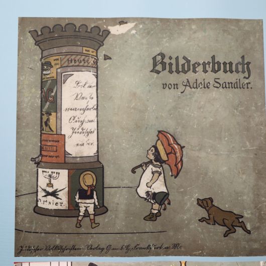 Das „Bilderbuch“ von Adele Sandler (1873-1946) gilt das als das erste deutsch-jüdische Bilderbuch.