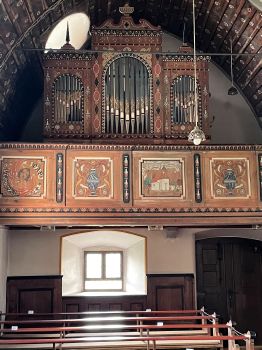 Die Orgel von Brüchs.