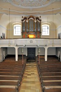 Die Orgel von Oberstreu