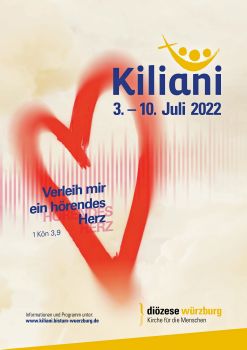 Die Kiliani-Wallfahrtswoche 2022 steht unter dem Motto "Verleih mir ein hörendes Herz".