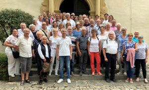 Die Teilnehmer des diesjährigen Ausflugs der Pfarreiengemeinschaft Erlenbach-Triefenstein.