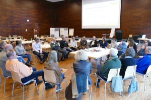 Rund 60 ehren- und hauptamtlich in der Seelsorge der Region Aschaffenburg engagierte Mitarbeiterinnen und Mitarbeiter nahmen am Regionalen Werkstatttag am 28. Januar teil.