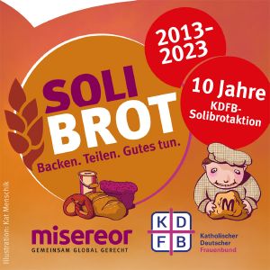 Der Diözesanverband Würzburg des Katholischen Deutschen Frauenbunds beteiligt sich auch 2023 an der Aktion "Solibrot".