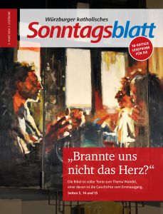 Die Titelseite der kostenlosen Probepublikation des neuen Würzburger katholischen Sonntagsblatts