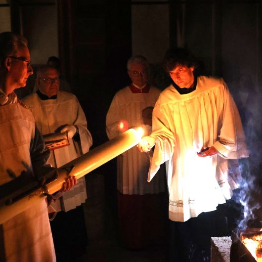 Bischof Dr. Franz Jung feiert am Samstag, 30. März, die Osternacht im Würzburger Kiliansdom.