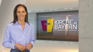 Christine Büttner moderiert das ökumenische Fernsehmagazin "Kirche in Bayern" am 14. April.