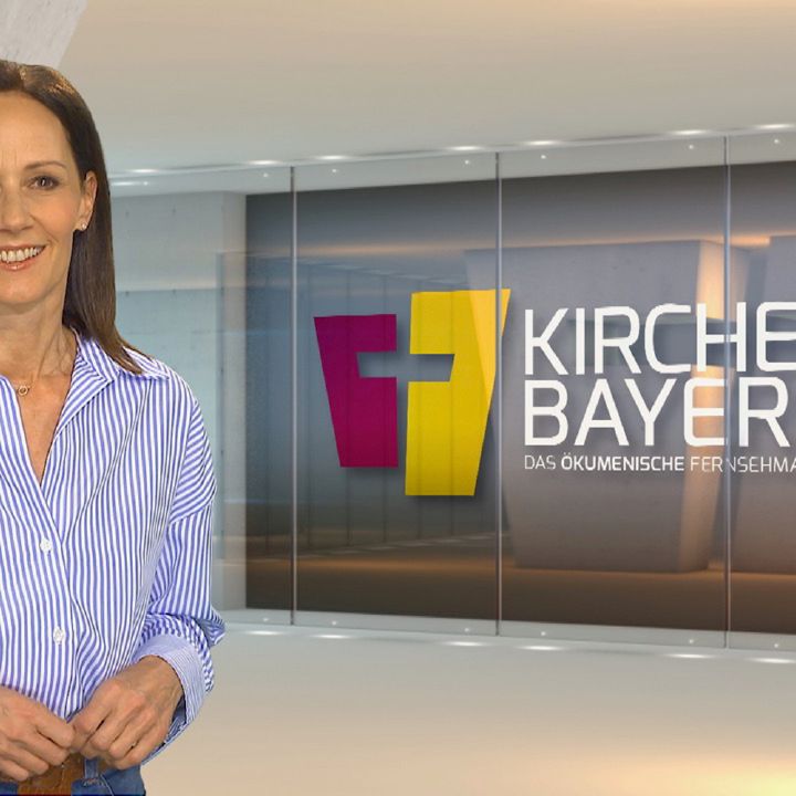 Christine Büttner moderiert das ökumenische Fernsehmagazin "Kirche in Bayern" am 14. April.